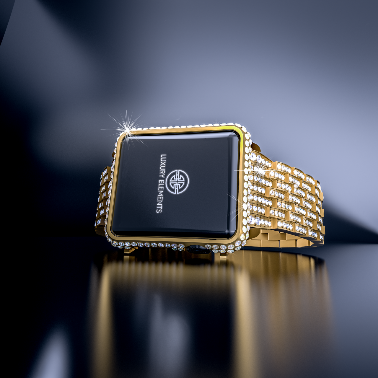 Apple Watch Diamond Gold Edition